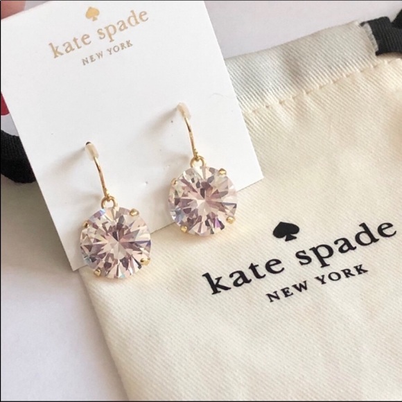 kate spade Jewelry - Kate Spade crystal dangle earrings
